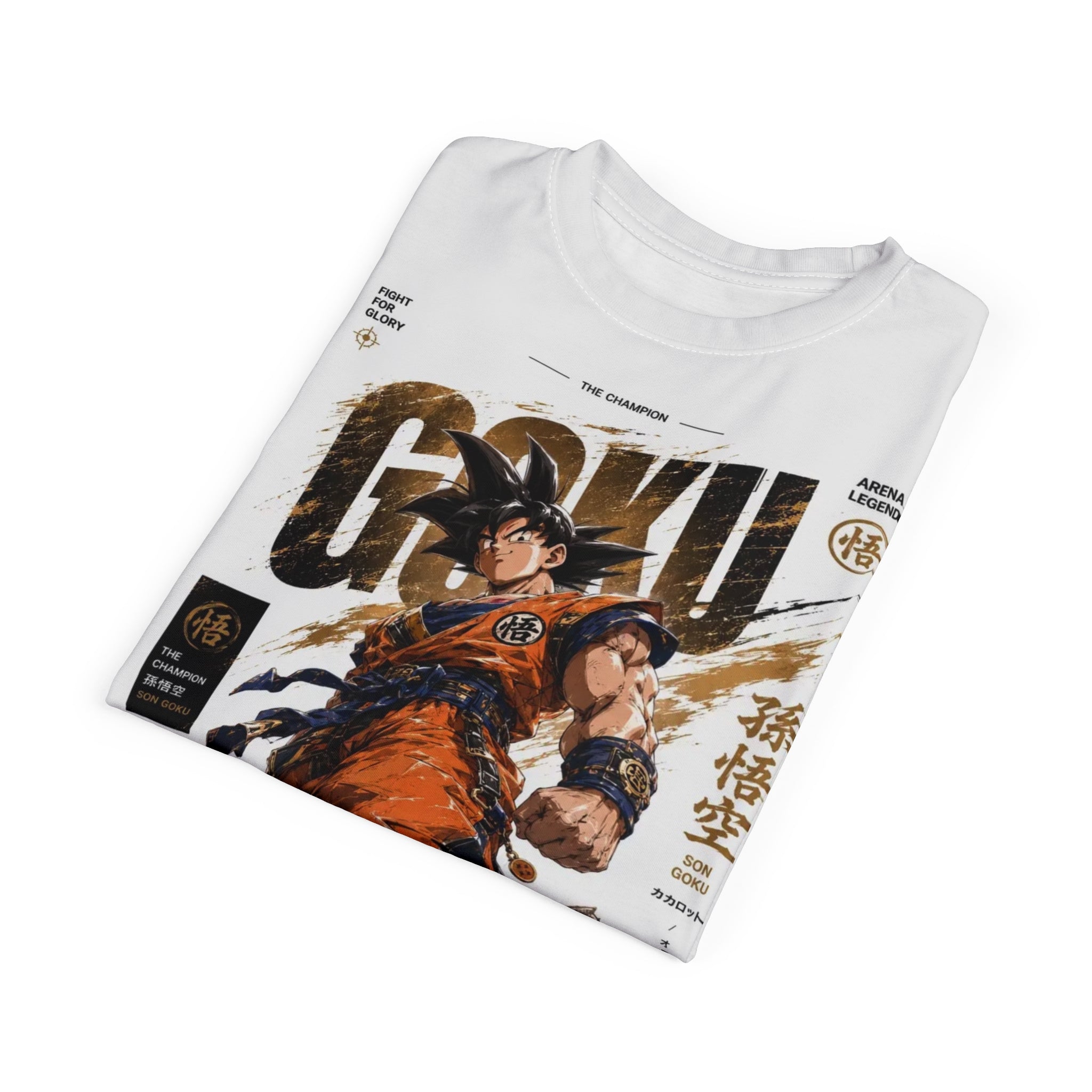 Goku Graphic Tee — Vintage Martial Arts Anime Design