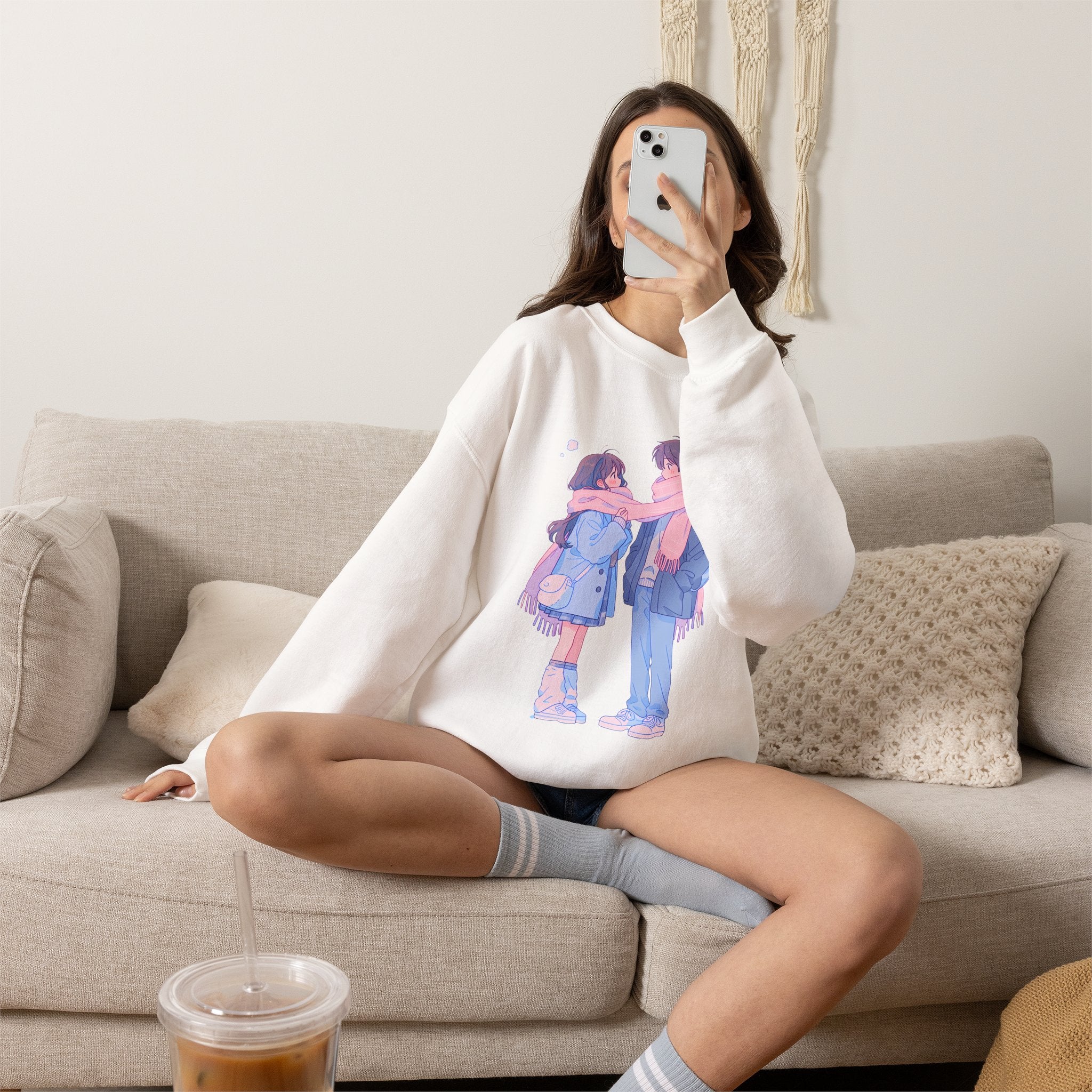 Romantic Love Couple Sweatshirt
