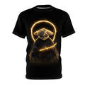 Samurai Panda Tee — Glowing Katana Zen T-Shirt