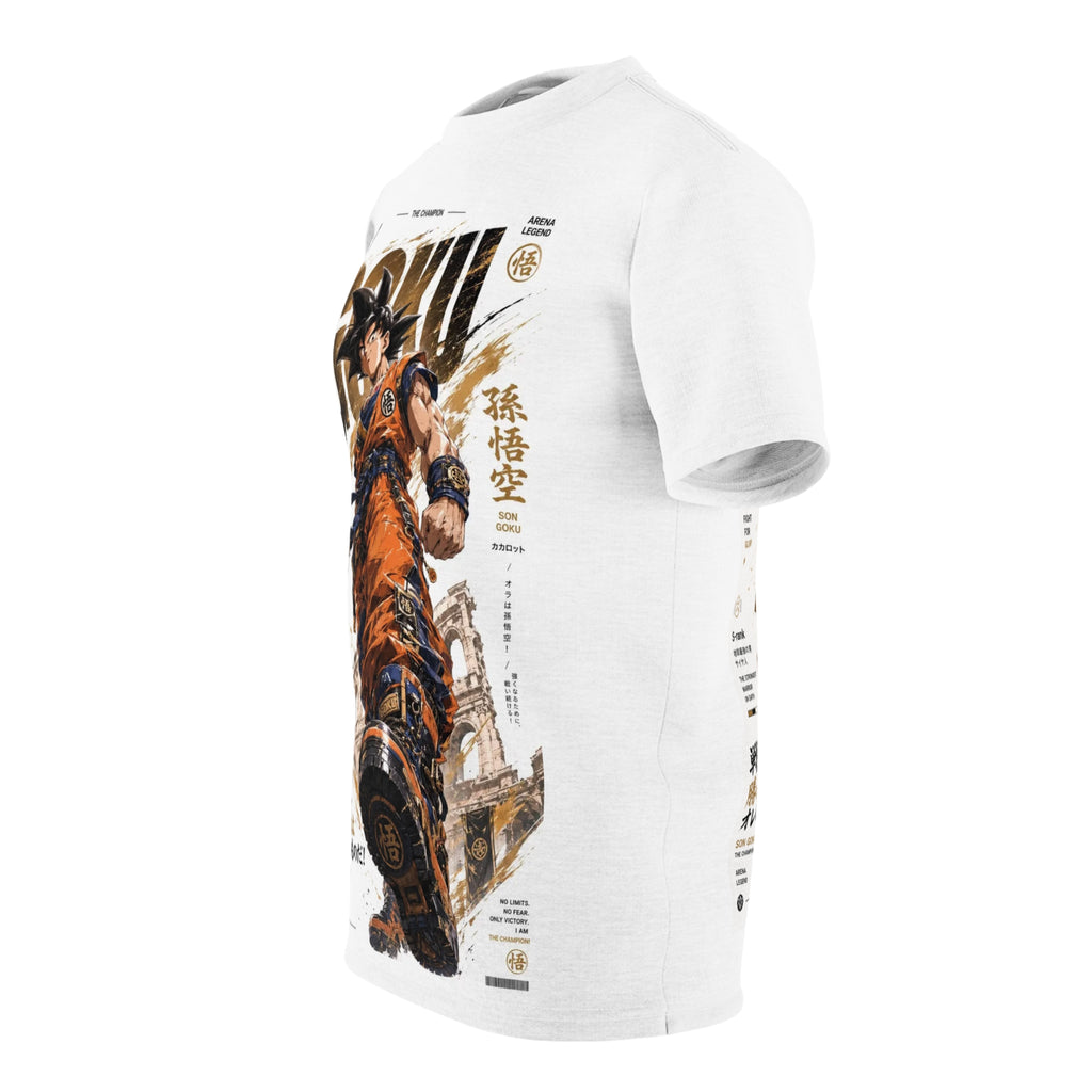 Goku Graphic Tee — Vintage Martial Arts Anime Design