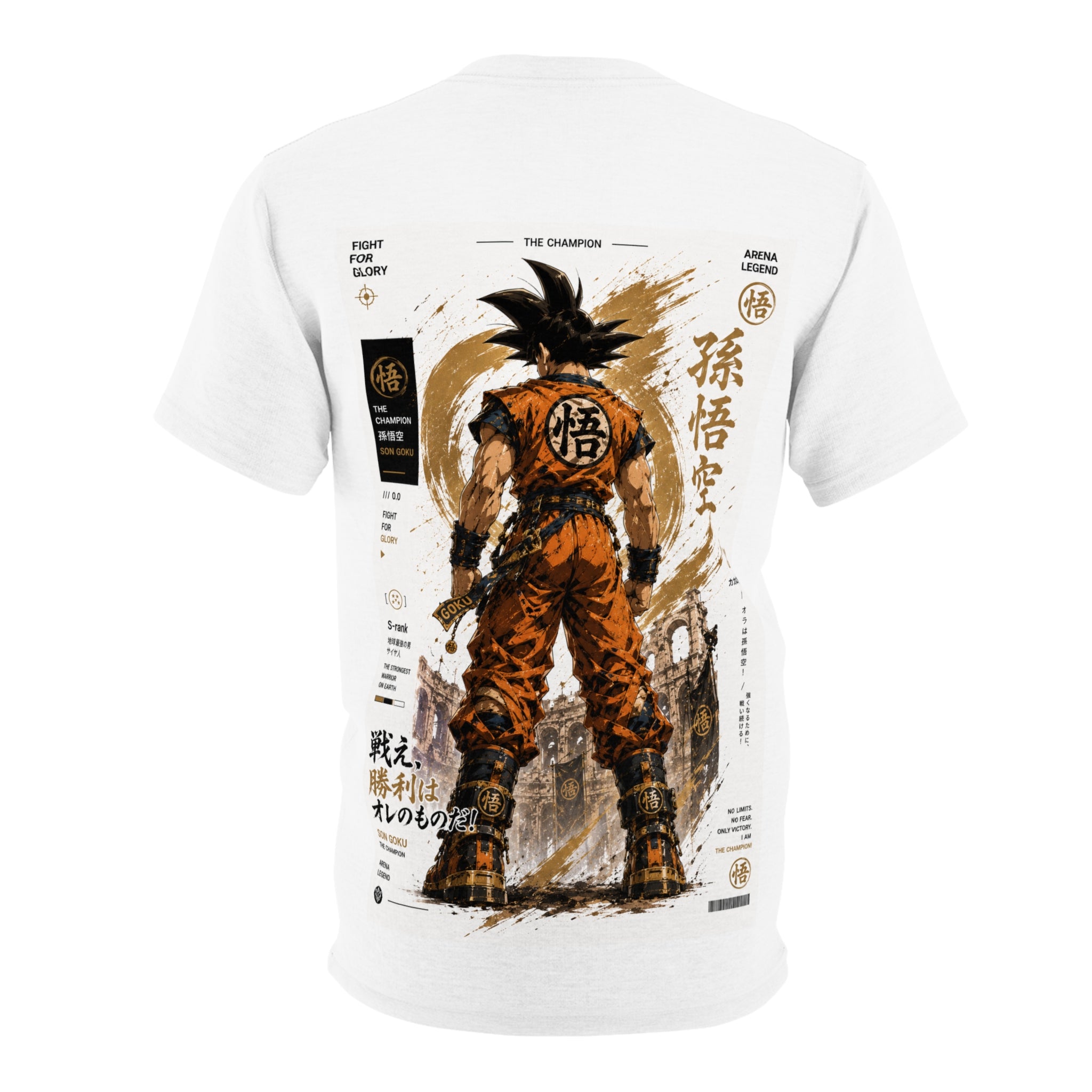 Goku Graphic Tee — Vintage Martial Arts Anime Design