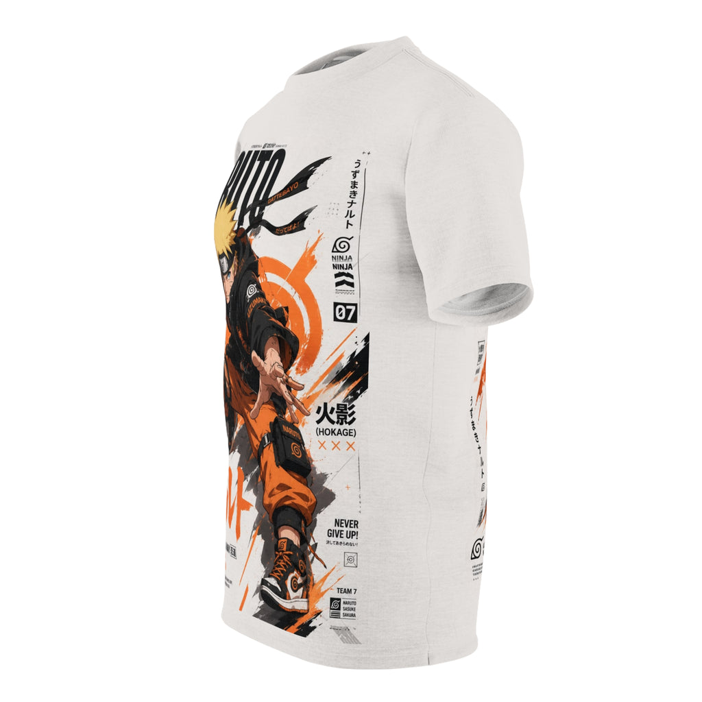 Naruto Action Pose T-Shirt — Anime Graphic Tee with Naruto Print