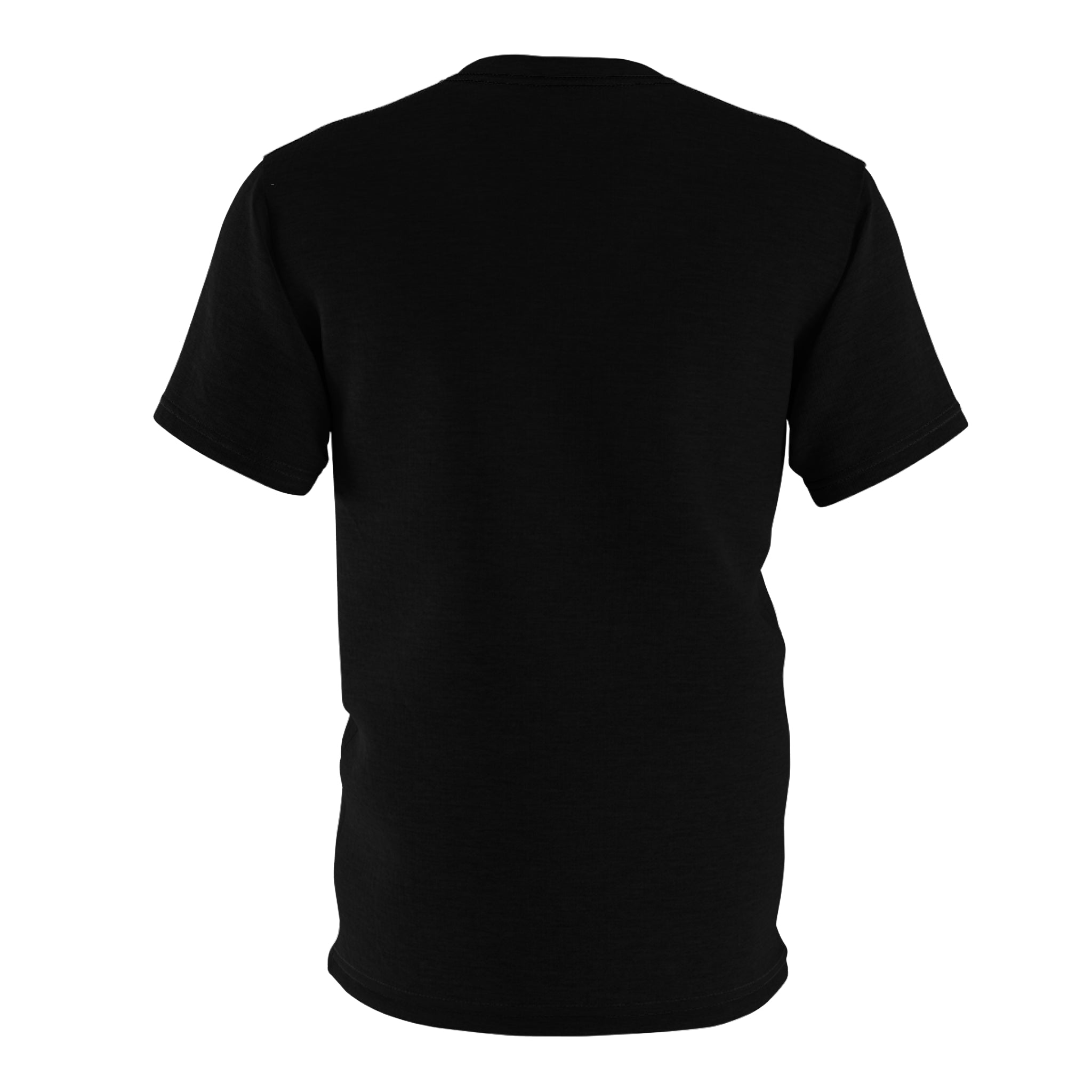Graphic Tee — Neon Red Skeletal Hand Design