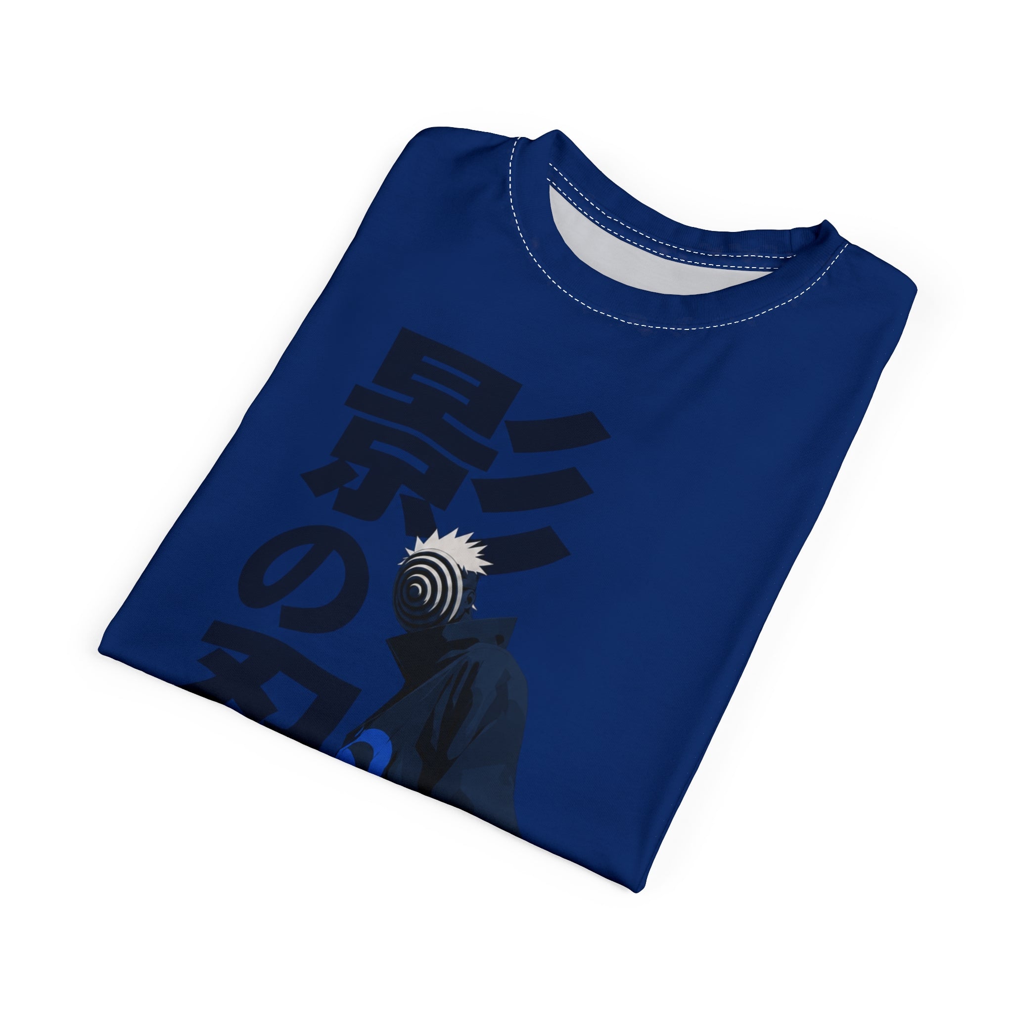 Anime Ninja Tee — Shadow Shinobi Design (Japanese "影の忍者")
