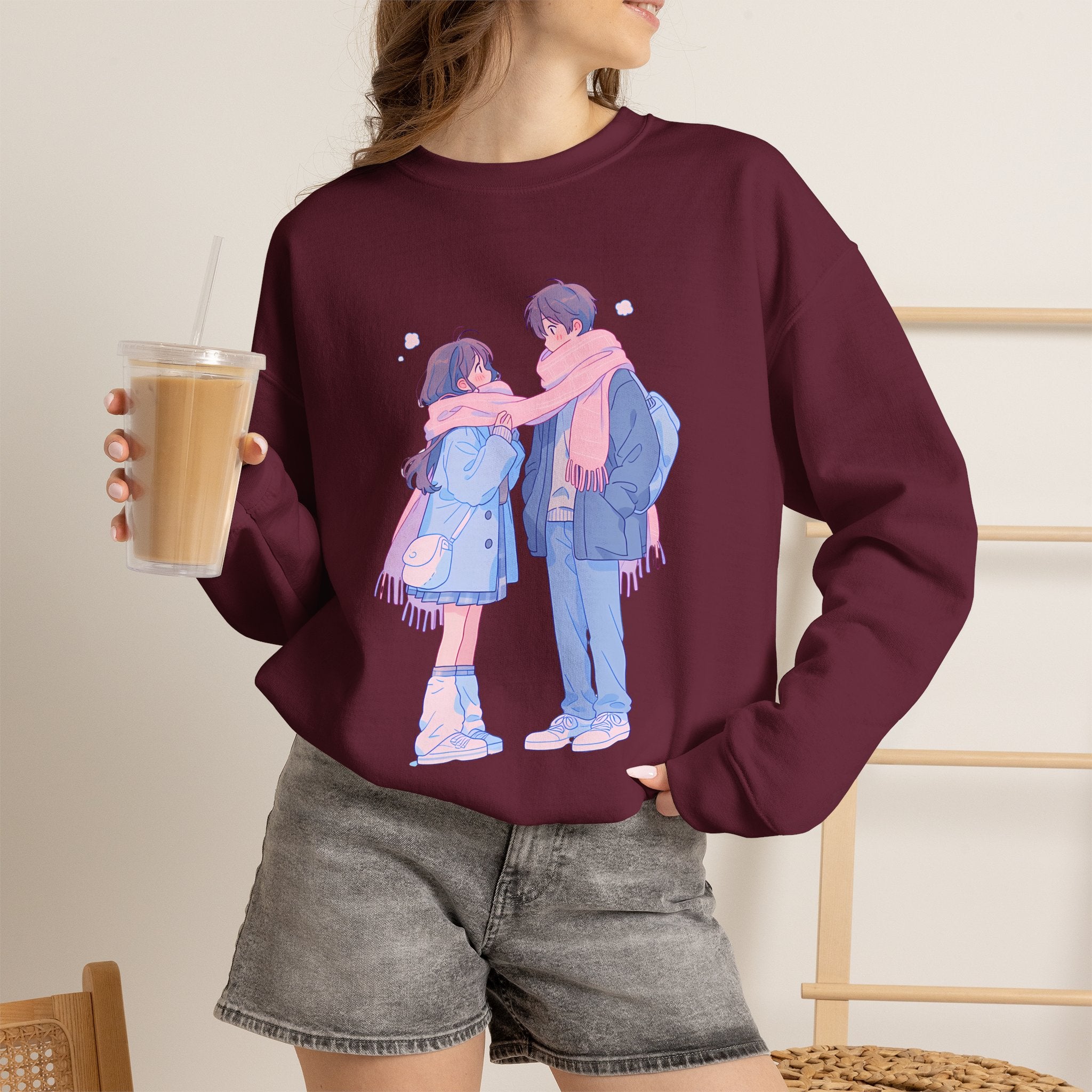Romantic Love Couple Sweatshirt