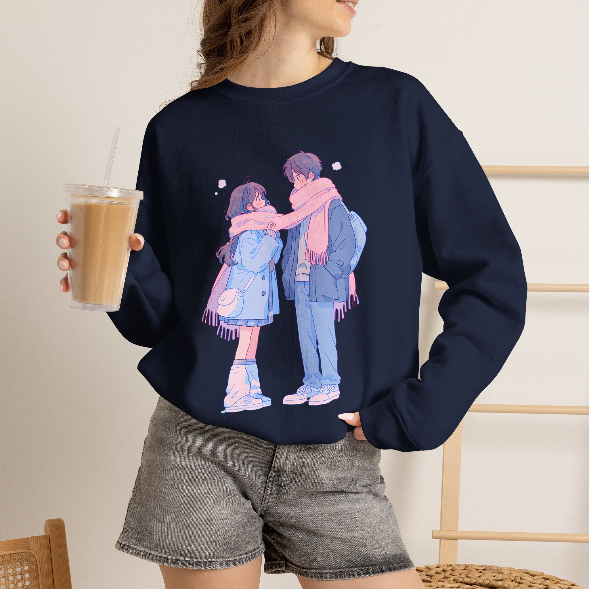 Romantic Love Couple Sweatshirt