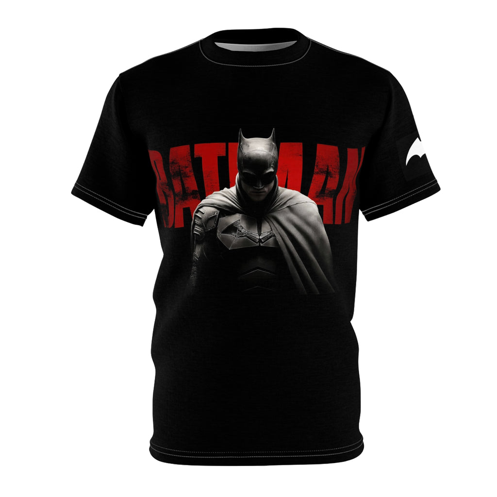 Batman Graphic Tee — Dark Knight Red Logo T Shirt
