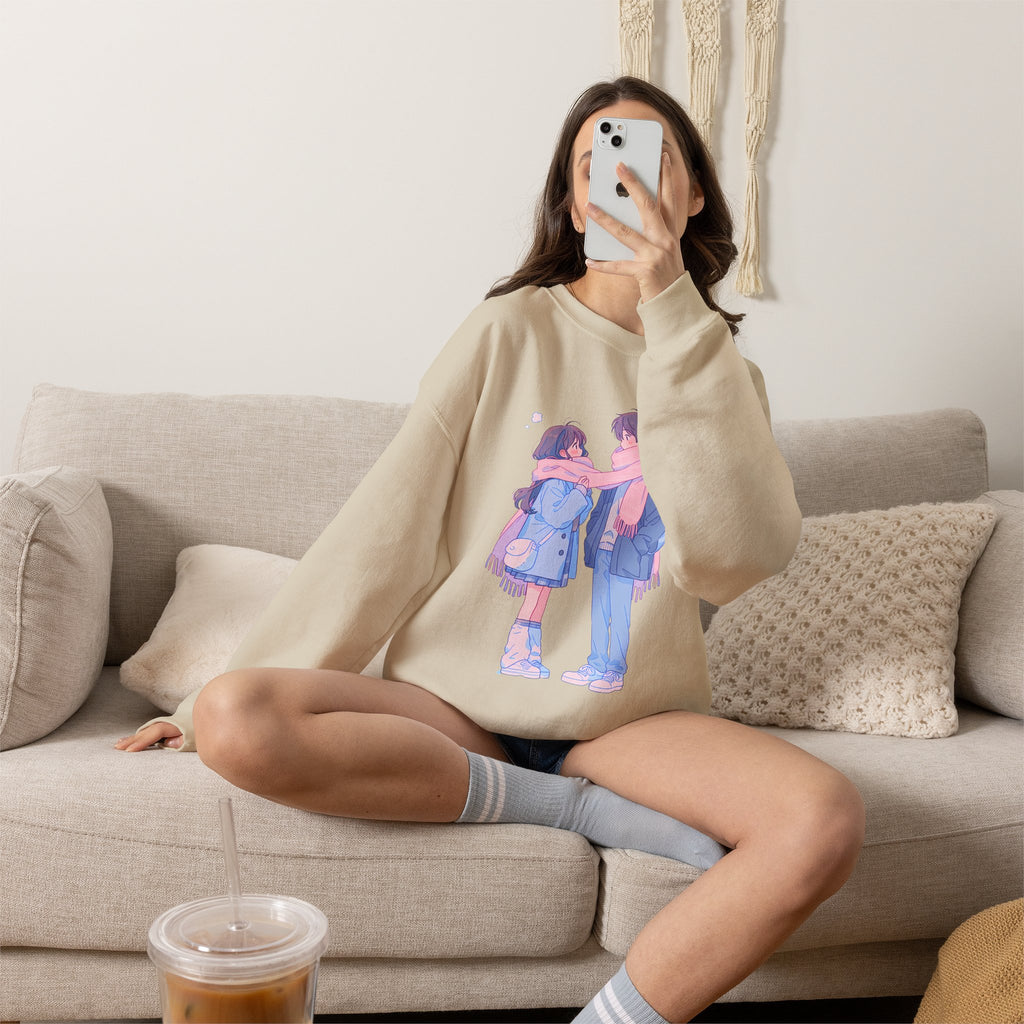 Romantic Love Couple Sweatshirt