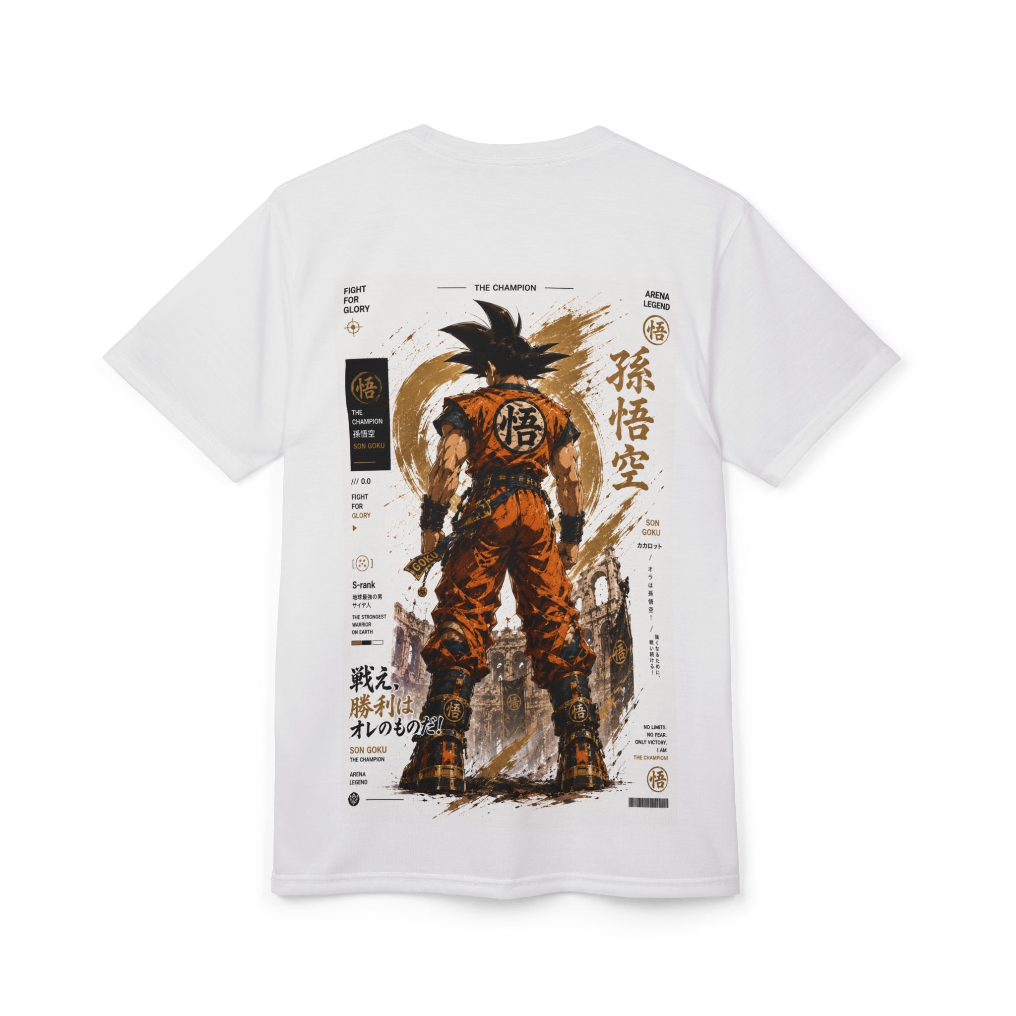 Goku Graphic Tee — Vintage Martial Arts Anime Design