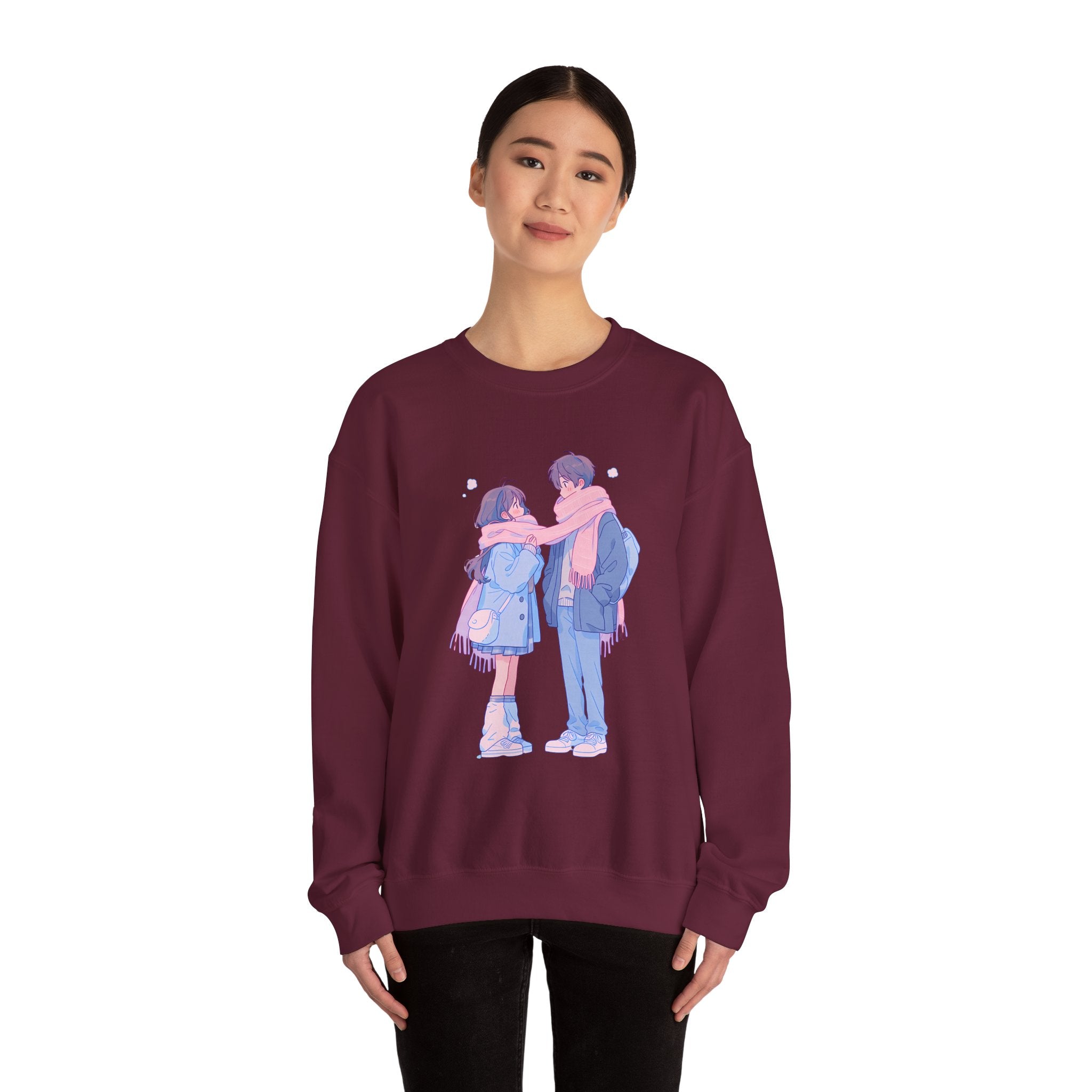 Romantic Love Couple Sweatshirt