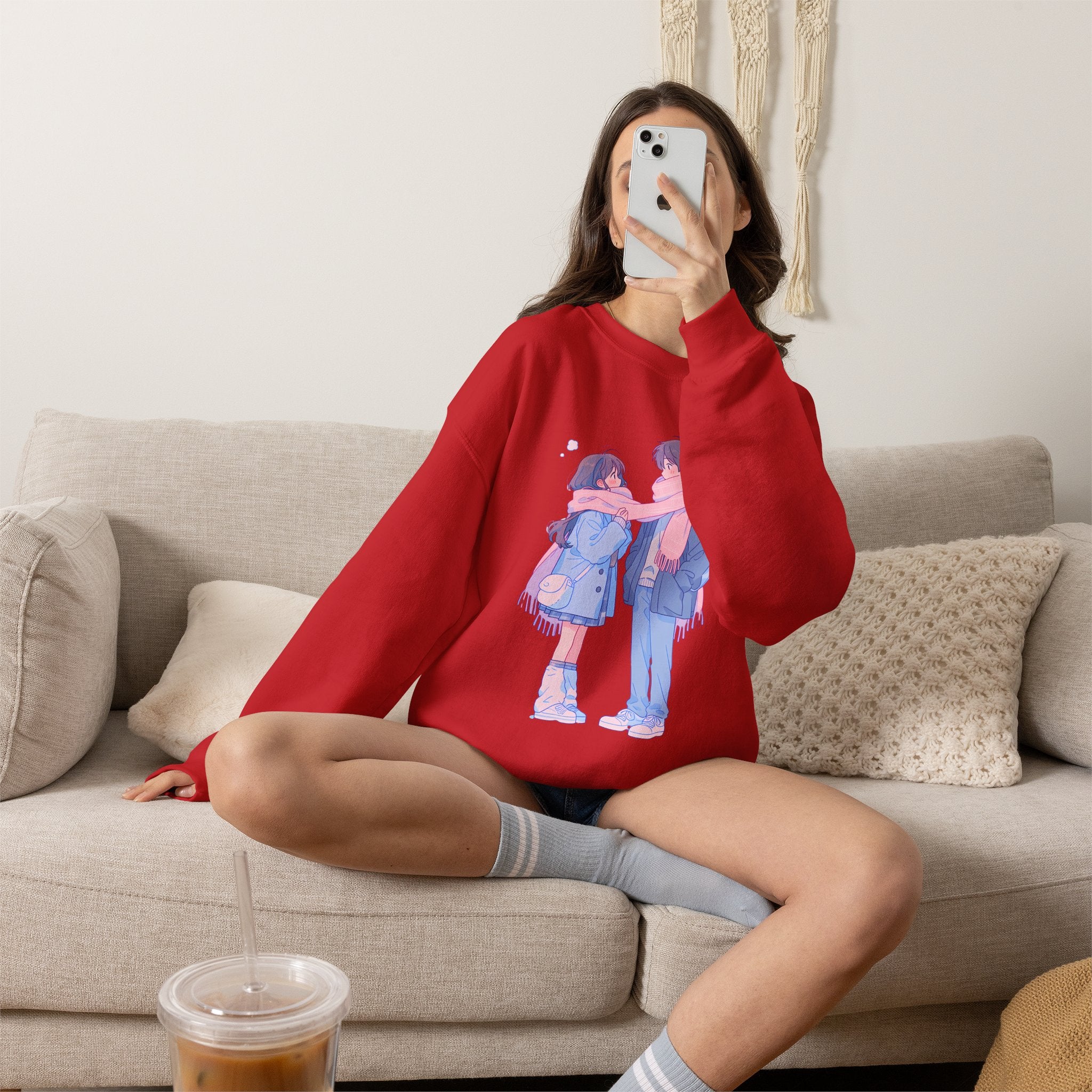 Romantic Love Couple Sweatshirt
