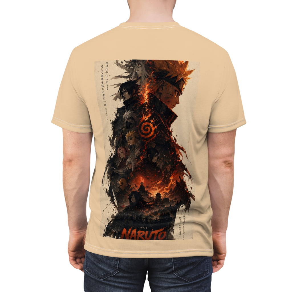 Anime Ninja Graphic Tee — Uzumaki Naruto Design