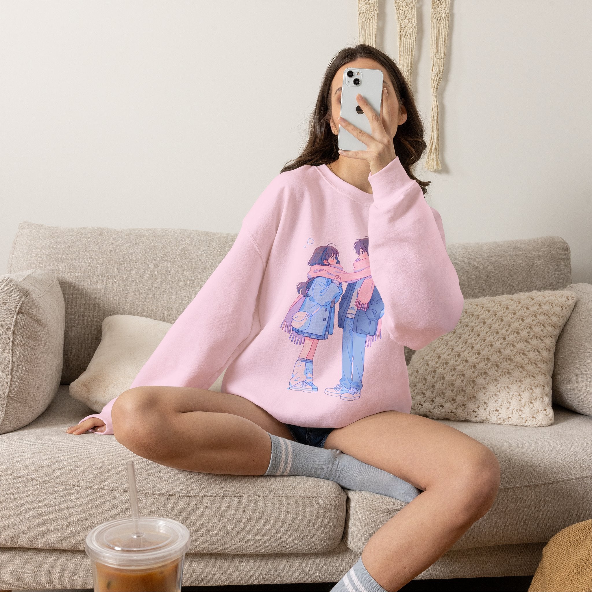 Romantic Love Couple Sweatshirt