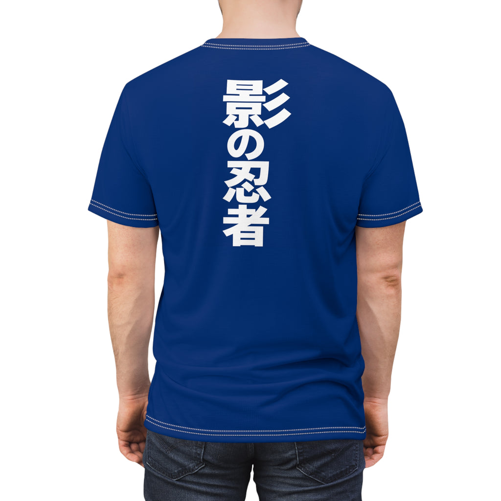 Anime Ninja Tee — Shadow Shinobi Design (Japanese "影の忍者")