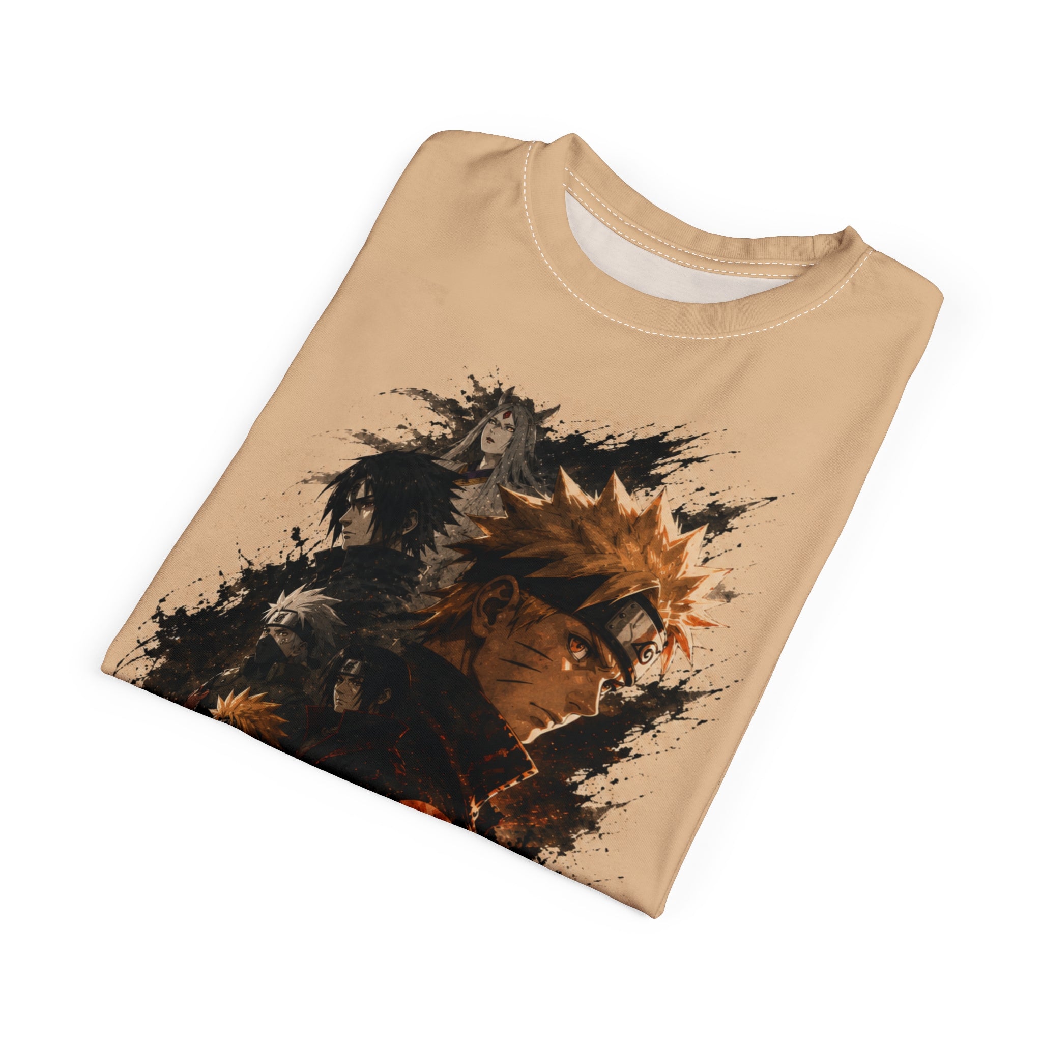 Anime Ninja Graphic Tee — Uzumaki Naruto Design