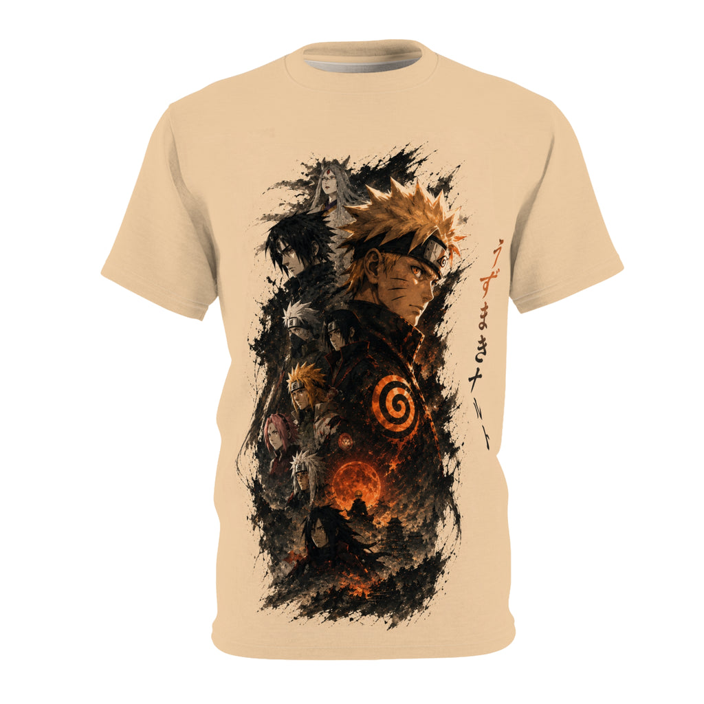 Anime Ninja Graphic Tee — Uzumaki Naruto Design