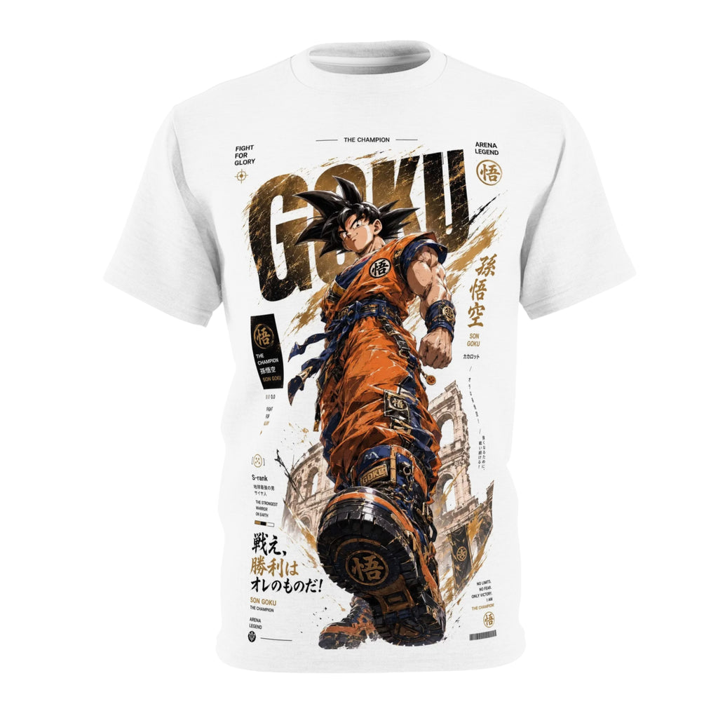 Goku Graphic Tee — Vintage Martial Arts Anime Design