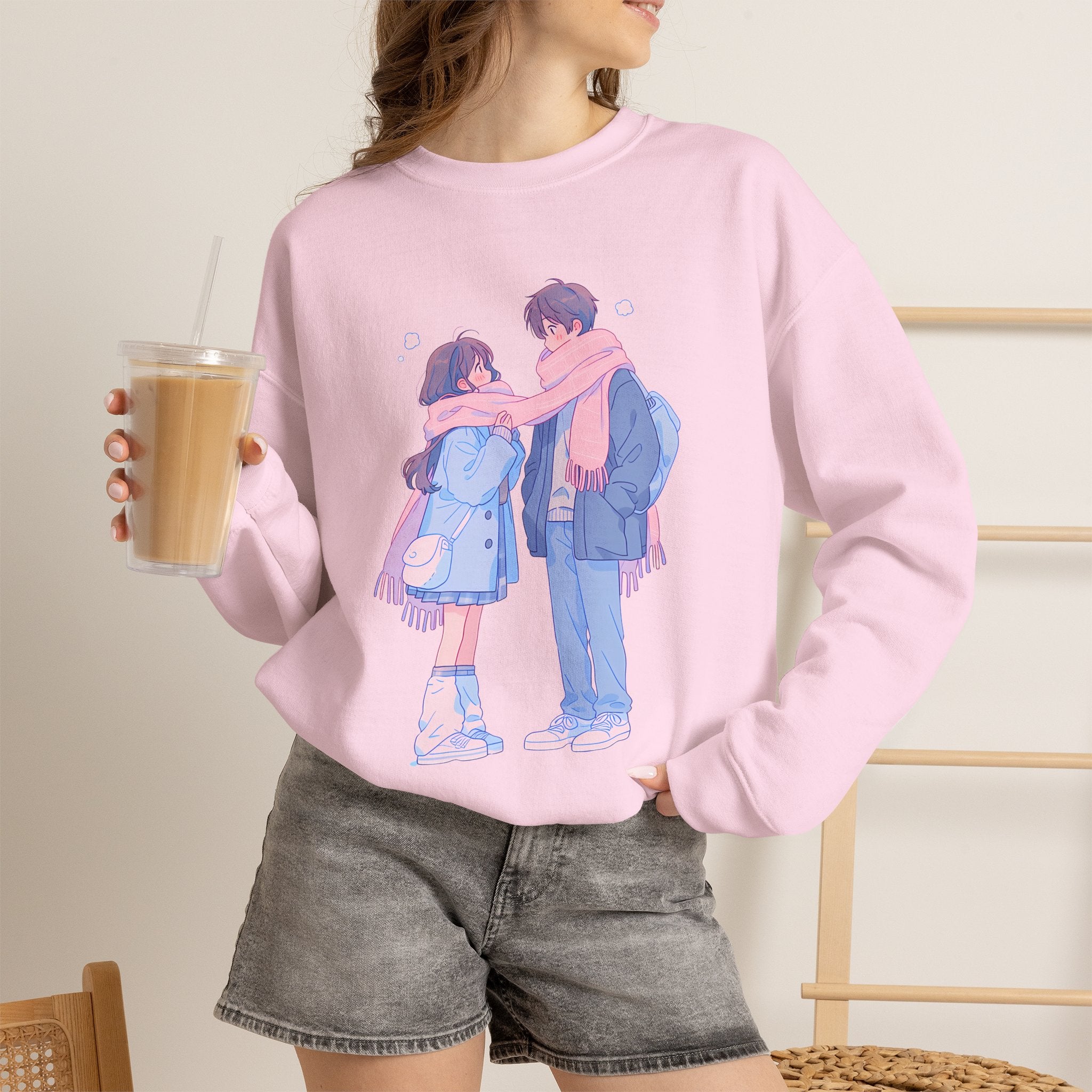 Romantic Love Couple Sweatshirt